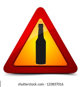 Beer Warning Sign