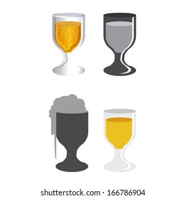 beers design over white background vector illustration 