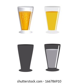 beers design over white background vector illustration 