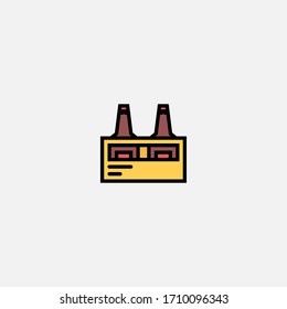 beers icon vector illustrator sign