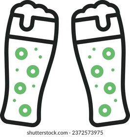 Beers icon vector image. Suitable for mobile application web application and print media.