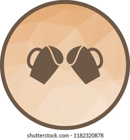 Beers Toasting Icon
