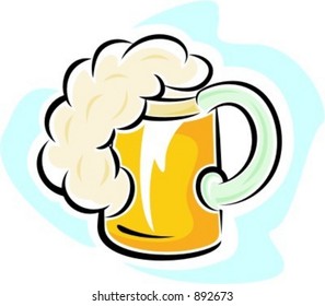 Ilustración de Beer.Vector