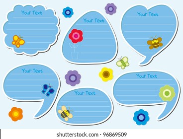Bees and butterflies dialog box