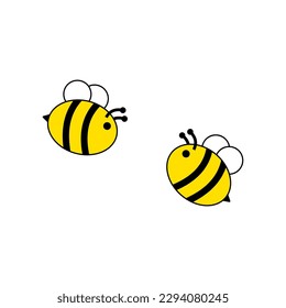 Bees flying and bees store honey that sweet, viscous food substance, support the growth of trees and plants, critical to the environment. 