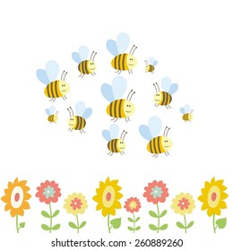 bees funny cartoon