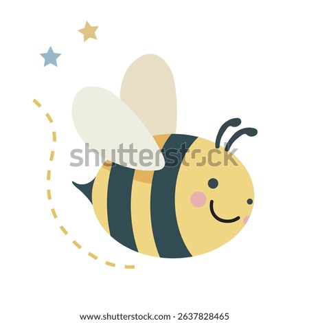 bees on World Bee Day May 20th, Bee Day raises awareness about the vital role bees adorable flat vector illustration of a cute bumble bee artwork