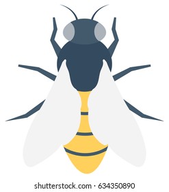 Bees Vector Icon 