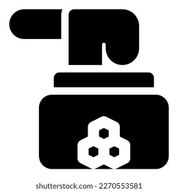 beeswax vector icon illustration asset