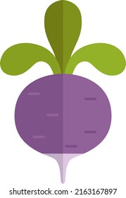Beet icon. Sweet root symbol. Organic vegetable