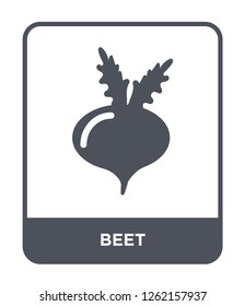 beet icon vector on white background, beet trendy filled icons from Thanksgiving collection, beet simple element illustration