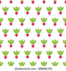 beet pattern. Seamless texture with ripe beetroot.
