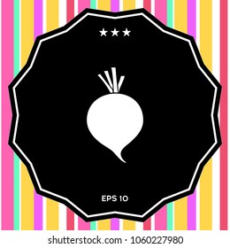 Beet root icon
