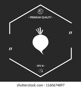 Beet root icon