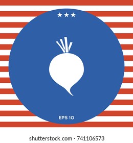 Beet root icon