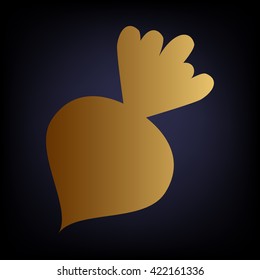 Beet simple icon