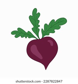 Abeja. Icono del vector. Cosecha de verduras. Imagen de color aislada en fondo blanco. Granja y jardín. Alimentos saludables. Vegetariano