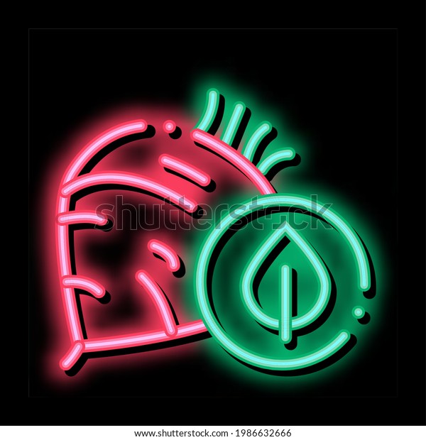 Beet\
Vegetable neon light sign vector. Glowing bright icon Beet\
Vegetable sign. transparent symbol\
illustration