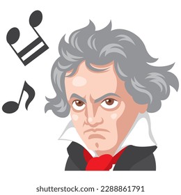 Beethoven, a famous world-famous character