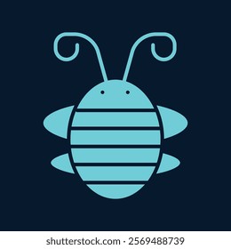 Beetle Bug trendy artwork delightful abstract vector illustration colorful valuable design.eps