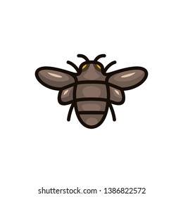 Beetle Chocolate Logo Template Vector