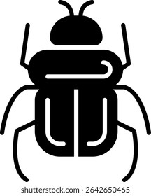 Beetle Criativo Novos Ícones Design Vetor Design