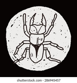 beetle doodle