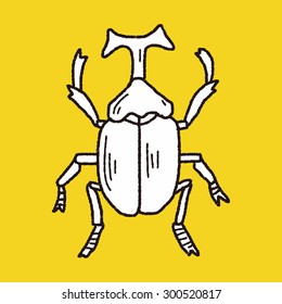 beetle doodle