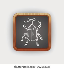 beetle doodle
