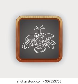 beetle doodle