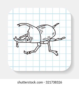 beetle doodle
