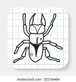 beetle doodle