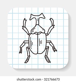 beetle doodle