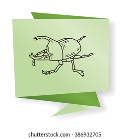 beetle doodle