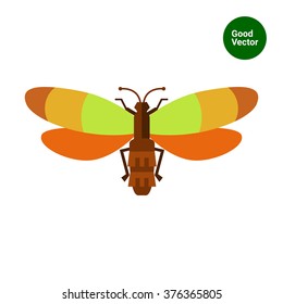 Beetle flat icon