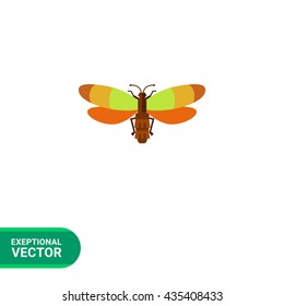 Beetle flat icon