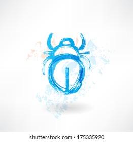beetle grunge icon