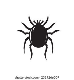 beetle icon in black color svg