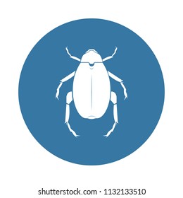 beetle icon. Element of insect icons for mobile concept and web apps. Badge style beetle icon can be used for web and mobile apps
