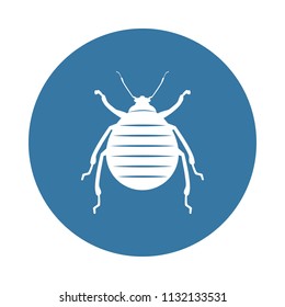 beetle icon. Element of insect icons for mobile concept and web apps. Badge style beetle icon can be used for web and mobile apps