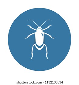 beetle icon. Element of insect icons for mobile concept and web apps. Badge style beetle icon can be used for web and mobile apps