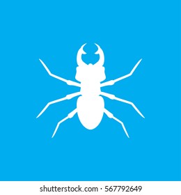 beetle icon illustration isolated vector sign symbol