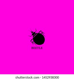 beetle icon sign signifier vector
