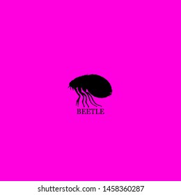beetle icon sign signifier vector
