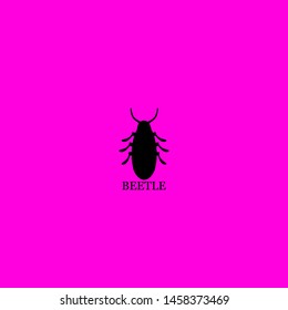 beetle icon sign signifier vector