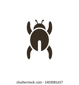 Beetle icon - Vector on white background