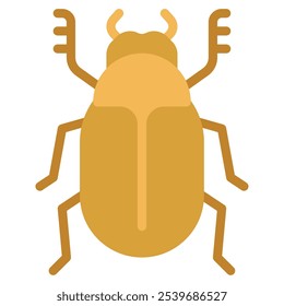 Icono del escarabajo para el Web, App, infografía, etc