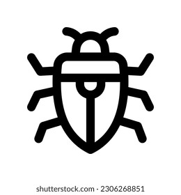beetle icon for your website design, logo, app, UI.