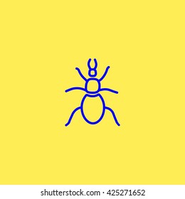 beetle, insect, icon