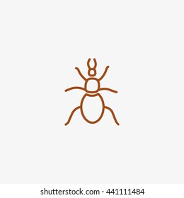 beetle, insect, icon